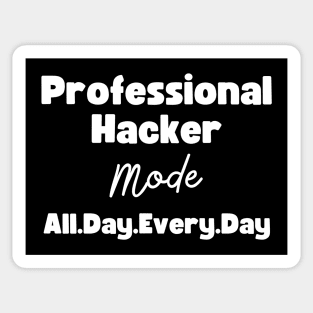 Professional Hacker Sticker